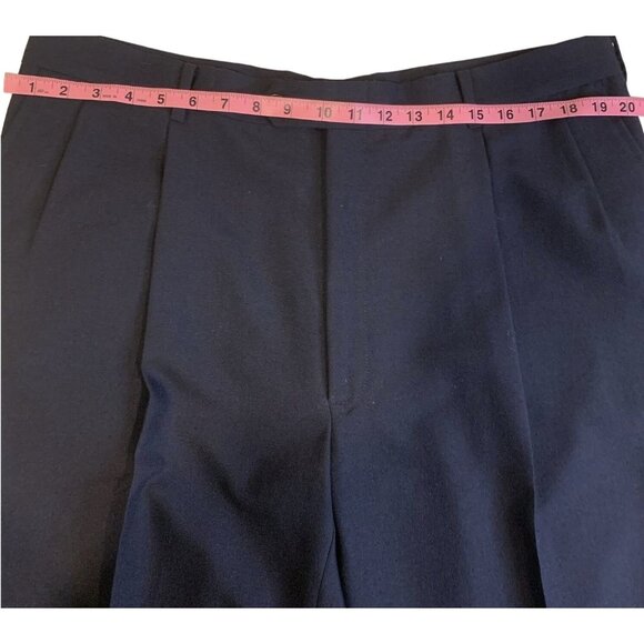 Heisman Trophy Collection Suit Mens Large Navy 2 Piece Made in USA 2 Button - Picture 14 of 16